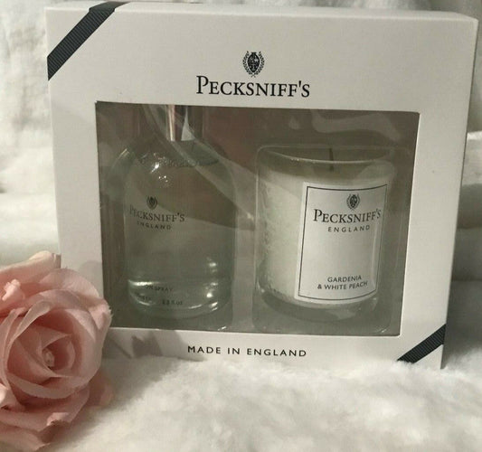 Pecksniff’s 2-piece home fragrance set with candle and 100ml room spray
