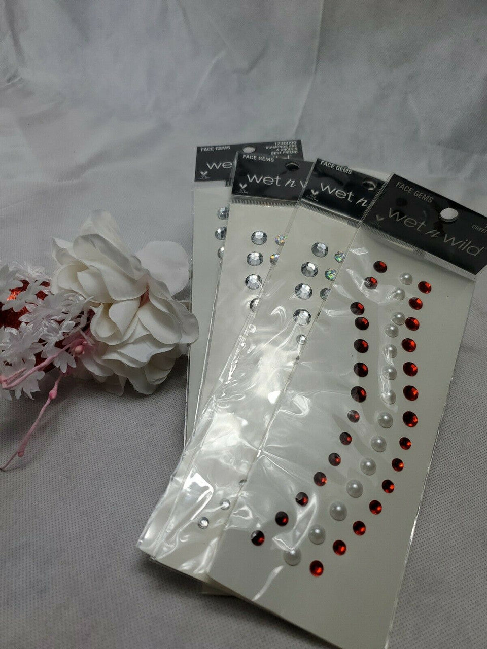 Wet N Wild Beautiful Face/Body Gems Diamonds Lot Of 6 packages