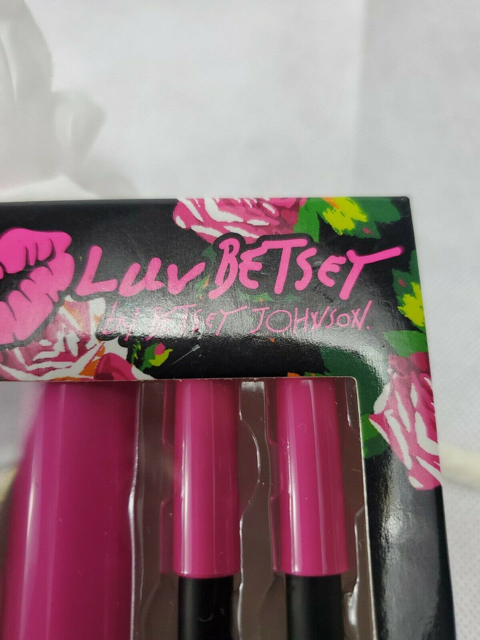 Luv Betsey by Betsey Johnson Black Mascara & Eyeliner Duo Kit 100% Vegan