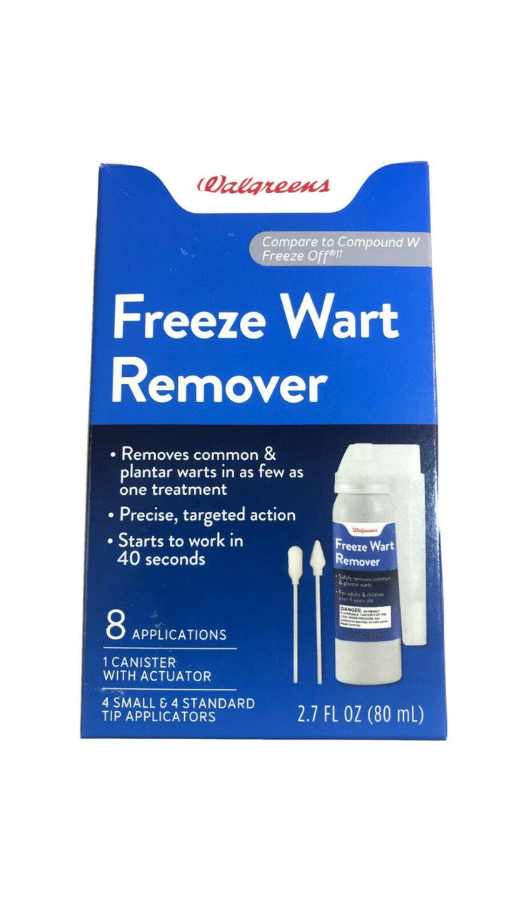 1 Pack Walgreens Freeze Wart Remover with 8 Treatments Application Expire 2024