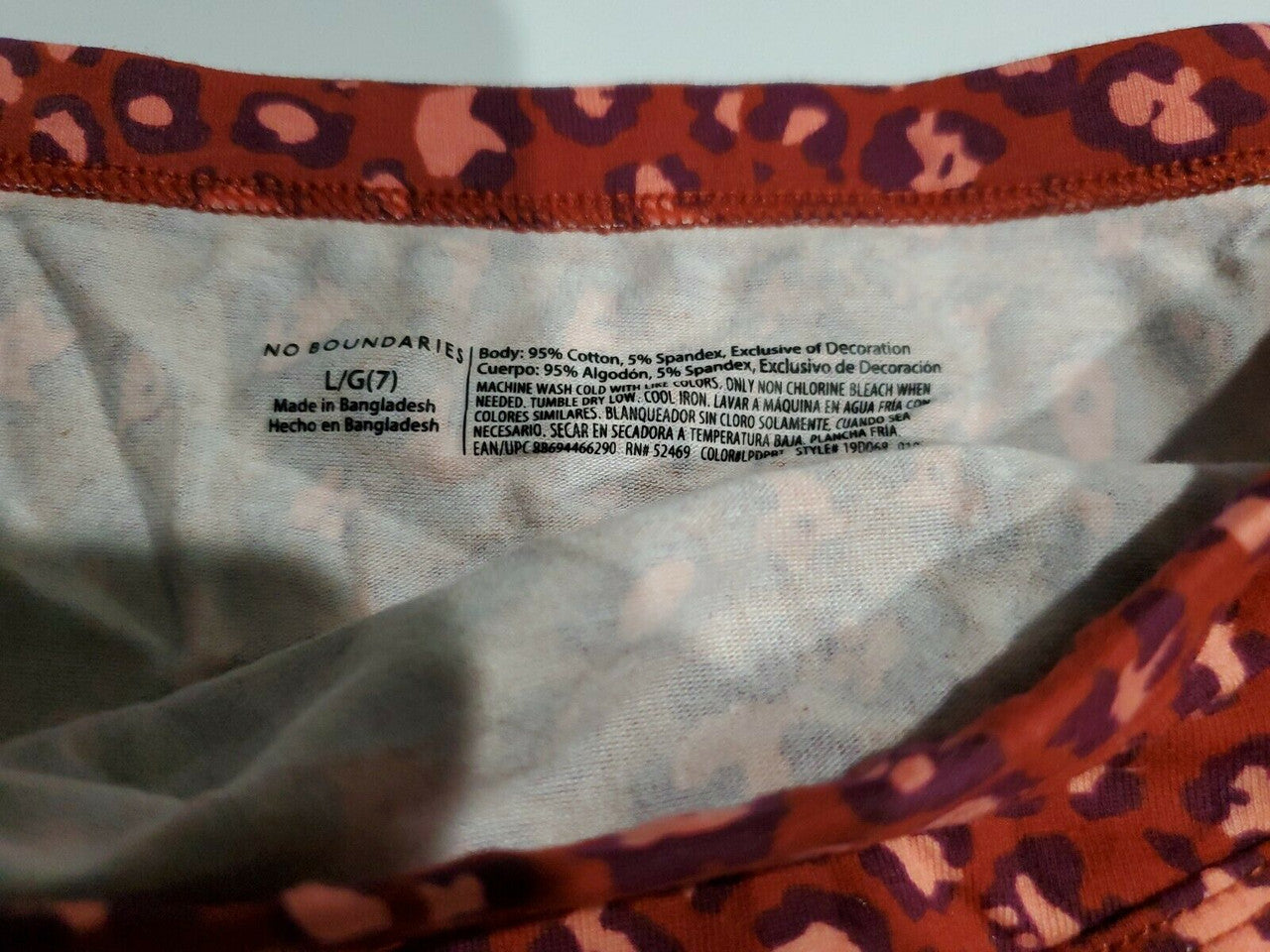 No Boundaries HIPSTER panties XS / 2XL / 3XL
