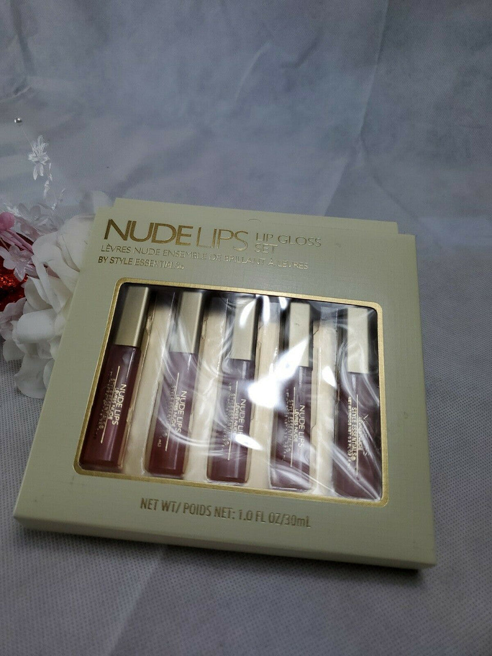 Nude Lips by Almar 5 PC Lip Gloss Collection 30 ml