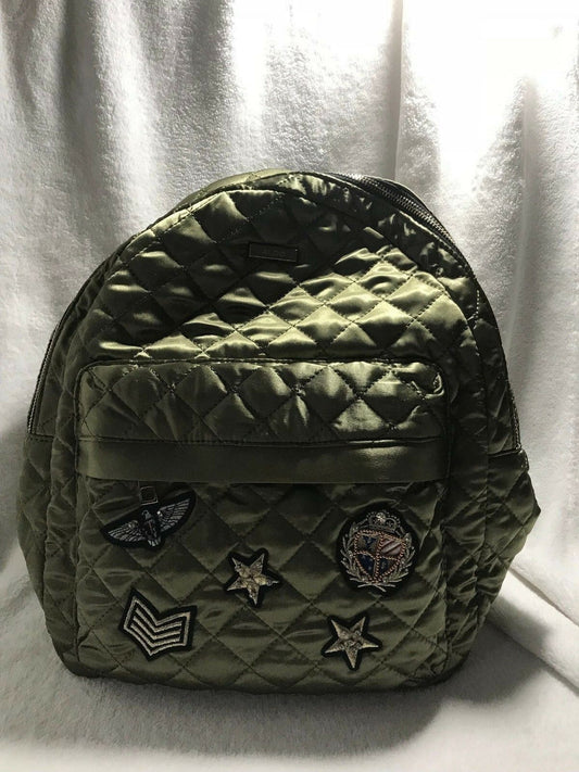 ALDO backpack satin olive green Good for school / travel / shopping