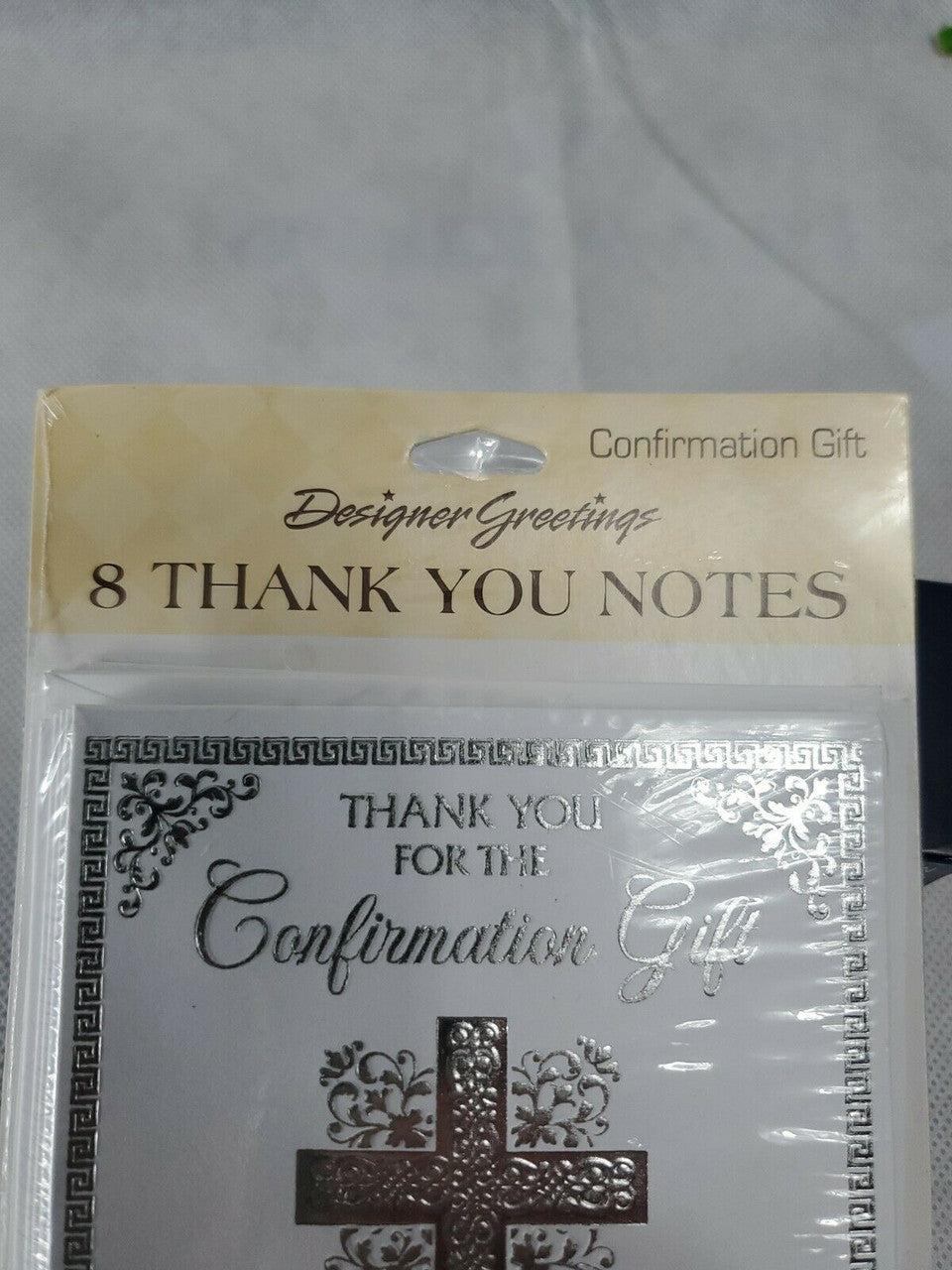 Designers' Collection 8 Thank You Confirmation Gift  Notes with Envelopes