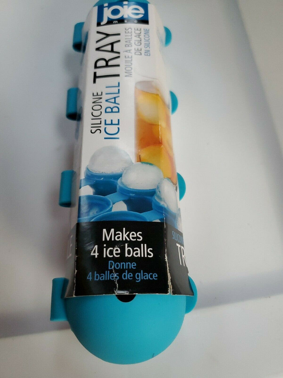 msc joie 4 Ice Balls silicone tray  BLUE