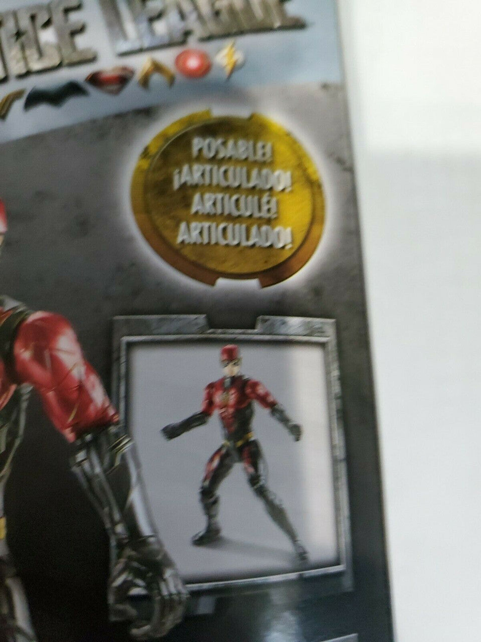 THE FLASH STEALTH SUIT ( 12" )  ( 2018 ) JUSTICE LEAGUE ACTION FIGURE ( MATTEL )
