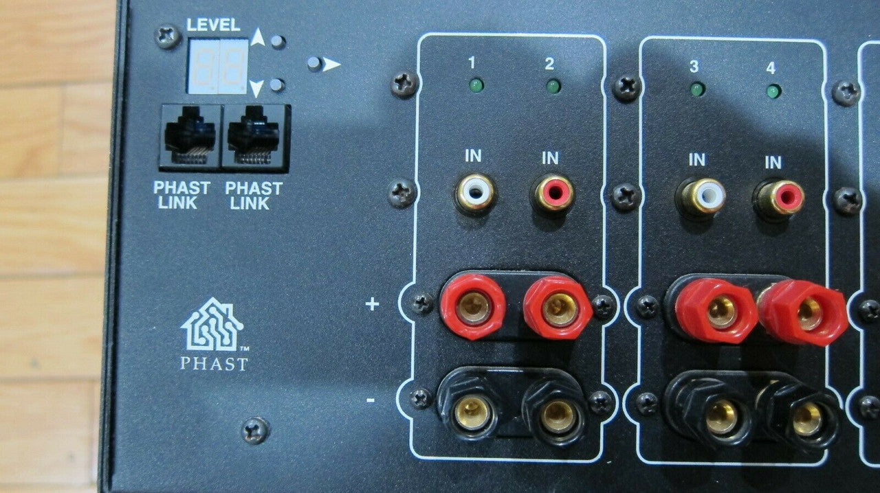 AMX Phast PLB-AMP8 8-Channel Audio Amplifier/ Amp used works