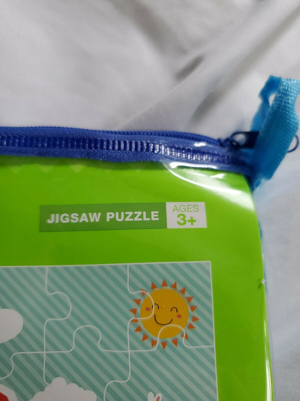 Happy go fluffy 16 piece farm jigsaw puzzle in bag