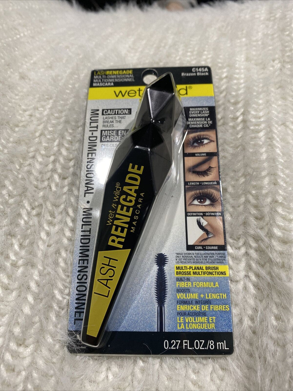WET N WILD Lash Renegade Mascara - Brazen Black