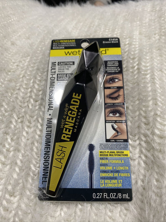 WET N WILD Lash Renegade Mascara - Brazen Black