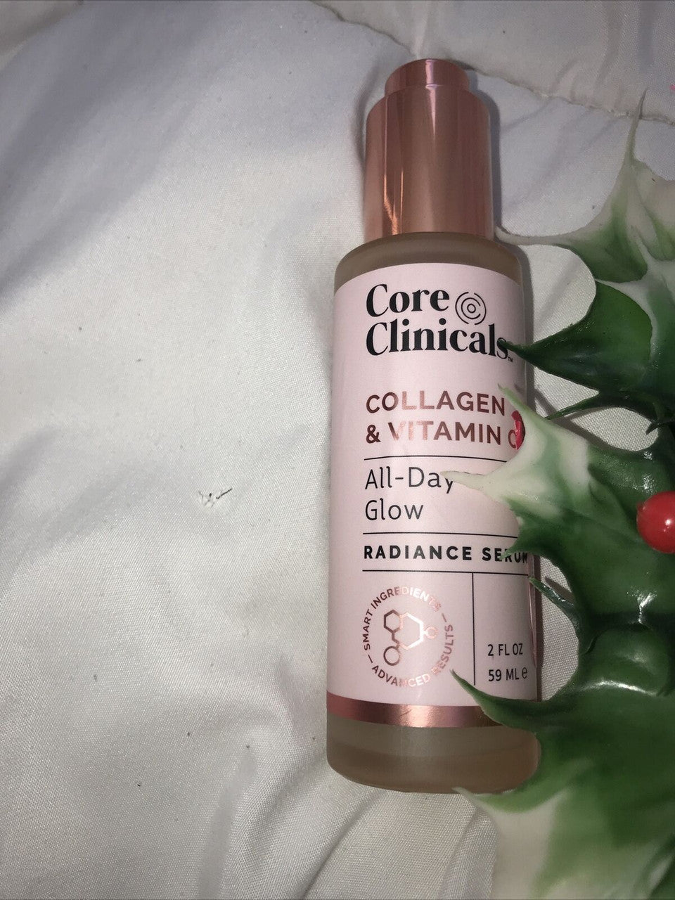CORE CLINICALS COLLAGEN & VITAMIN C ALL DAY GLOW RADIANCE SERUM 2 OZ
