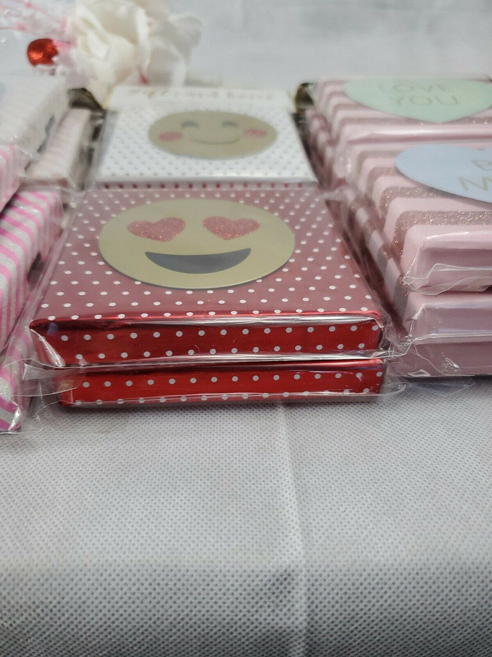 Gift Card Holder Box Lot of 8 for Birthday Valentines Holiday 4in×4in boxes