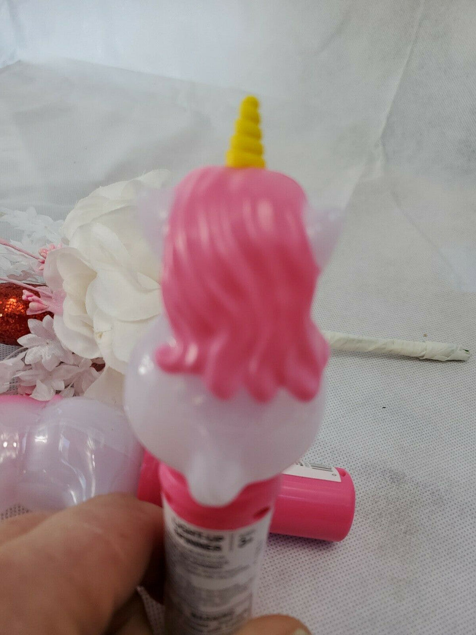 CoolLite Light Up Spinner Toy Unicorn  Battery OP Hand Held 3+ Lot of 2
