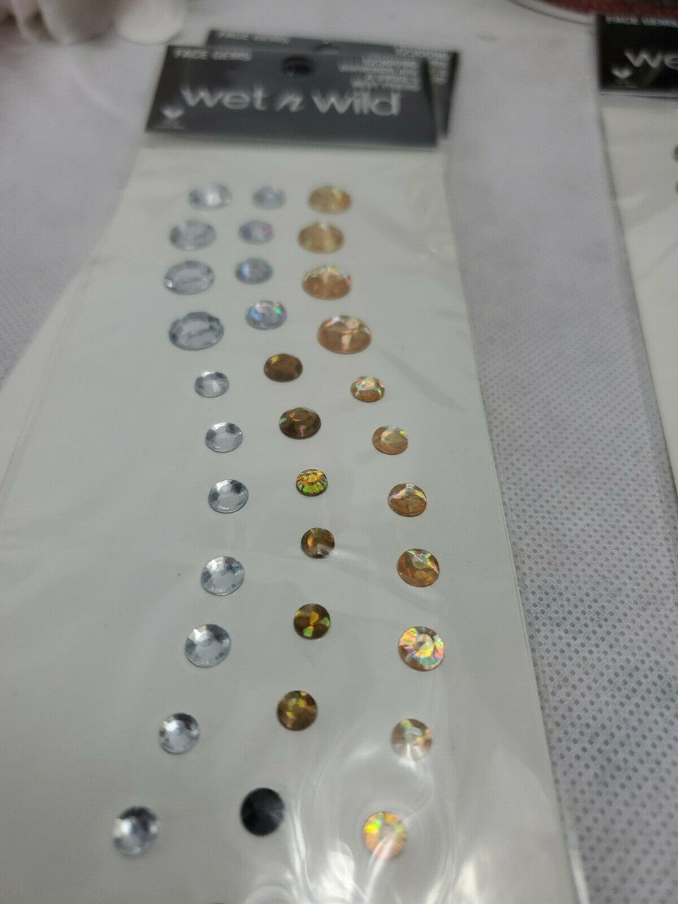 Wet N Wild Beautiful Face/Body Gems Diamonds Lot Of 6 packages