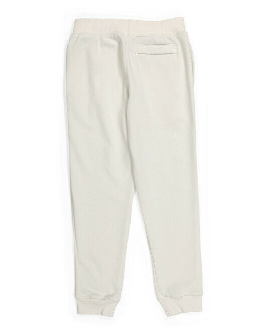 UNDER ARMOUR Boys Rival Fleece Joggers YLG Onyx White