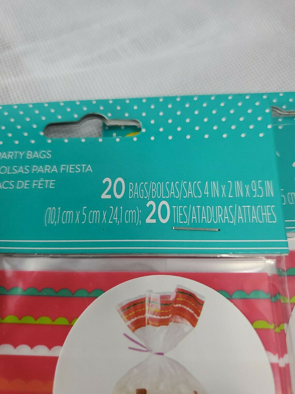Wilton Happy Easter 20 Cellophane EASTER BLESSINGS PARTY BAGS LOT 4 PACKAGES