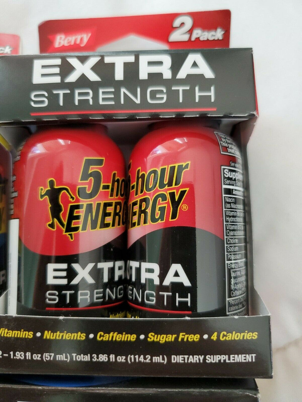 5-Hour Energy Shot, Extra Strength Variety 1 pack  3 pack regular 8 pc