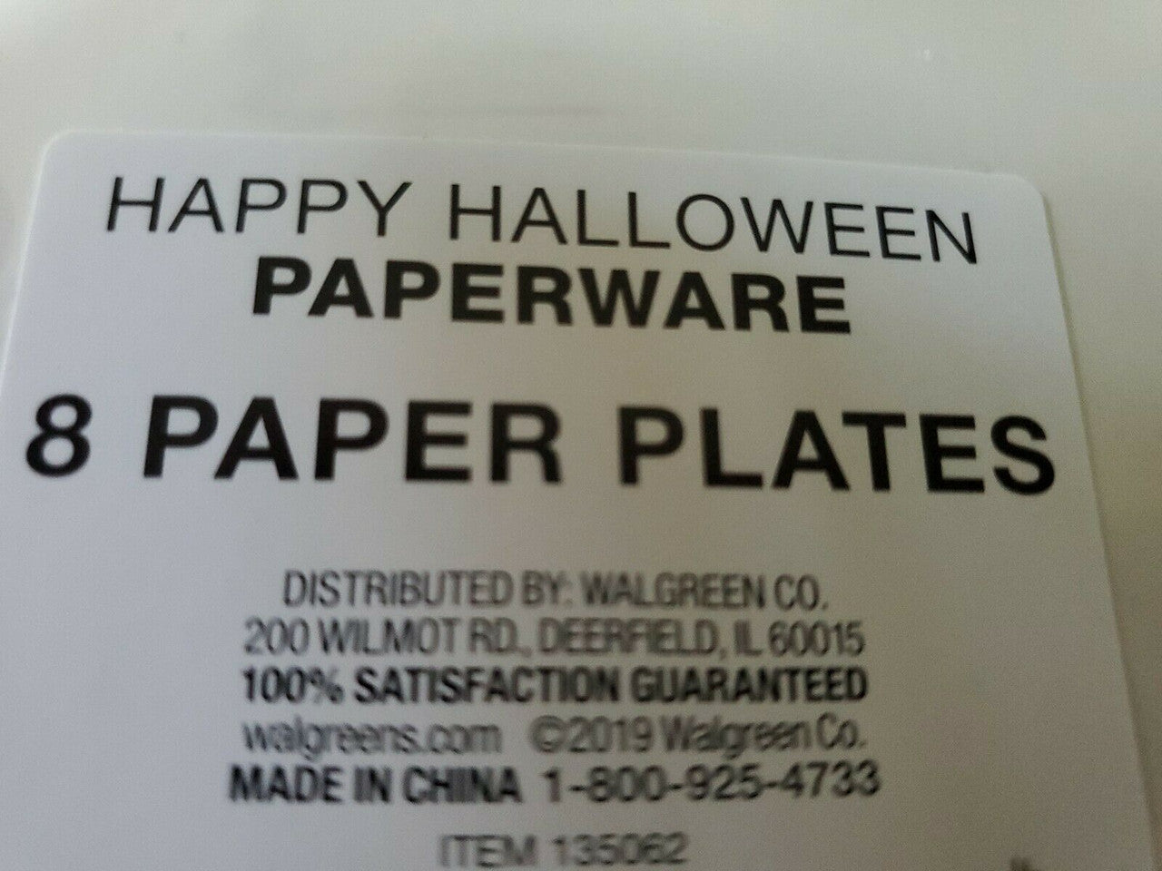 BLACK BATS HALLOWEEN Party Supplies 9" Square DINNER PLATES 6 packs of 8 pc