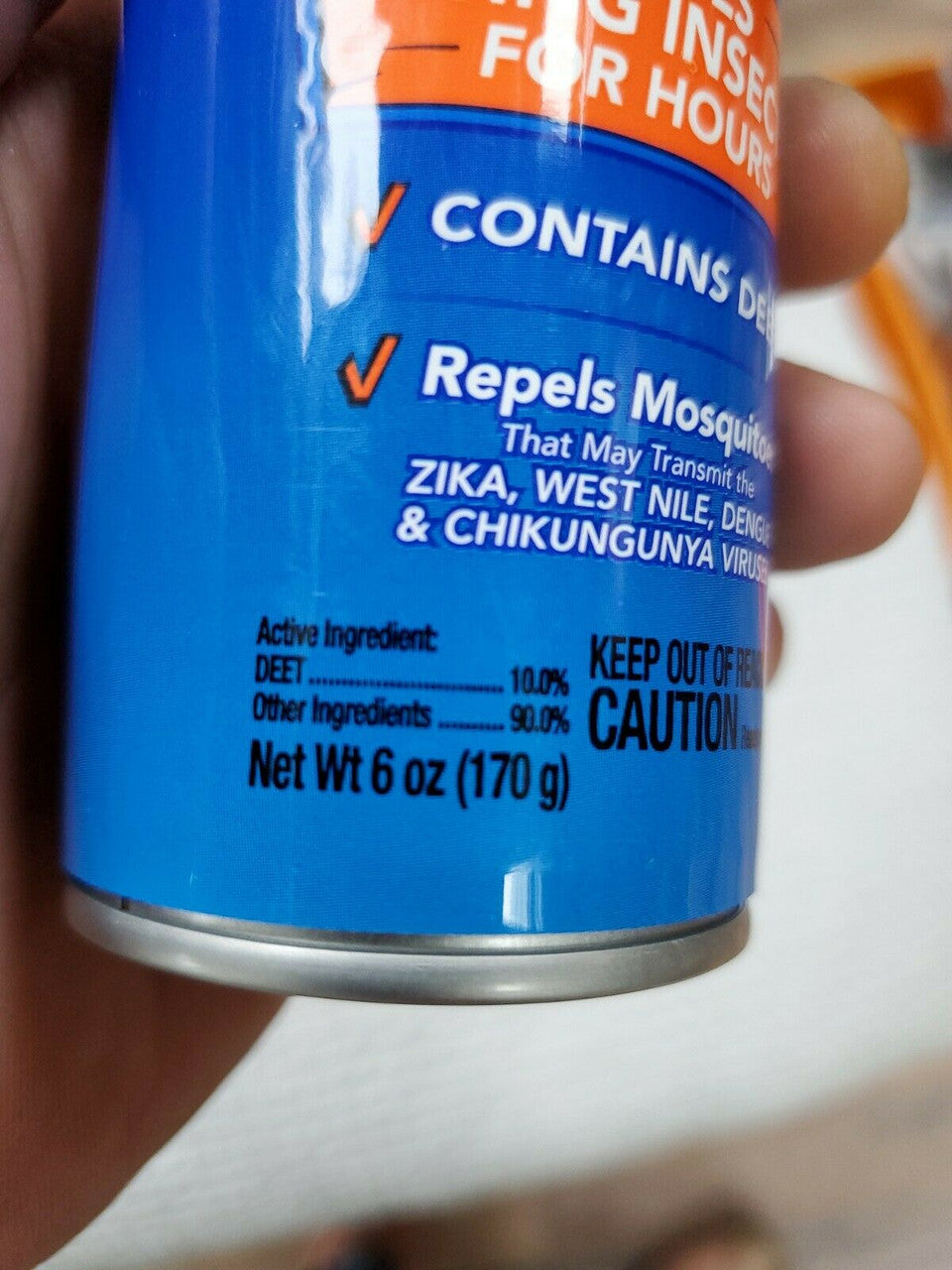 Cutter Unscented INSECT REPELLENT SPRAY Mosquitoes Flying Biting Bugs 6 oz 51020