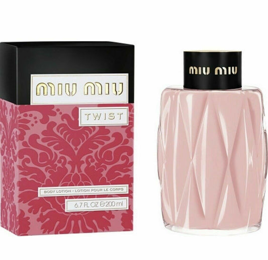 Miu Miu Twist Perfumed Body Lotion 6.7oz / 200ml Sealed For Women
