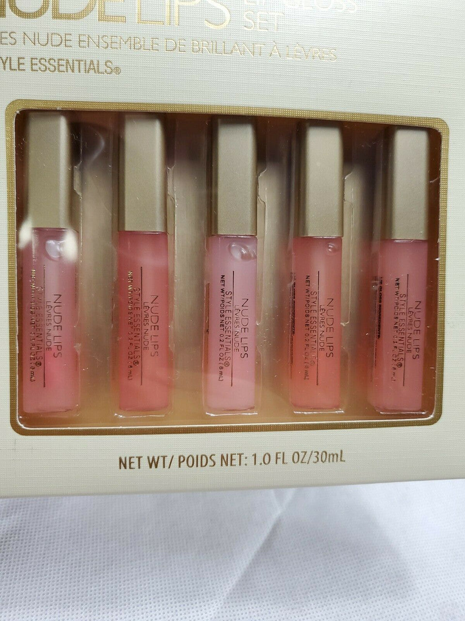 Nude Lips by Almar 5 PC Lip Gloss Collection 30 ml