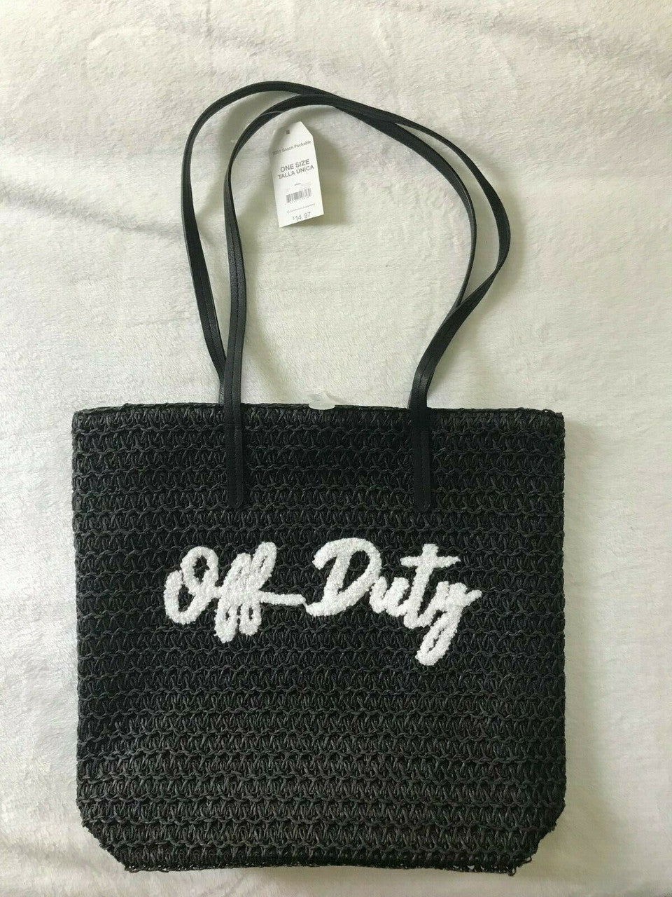 Time and Tru 2351 Beach Packable One Size Tote Reusable Bags Fashion Style