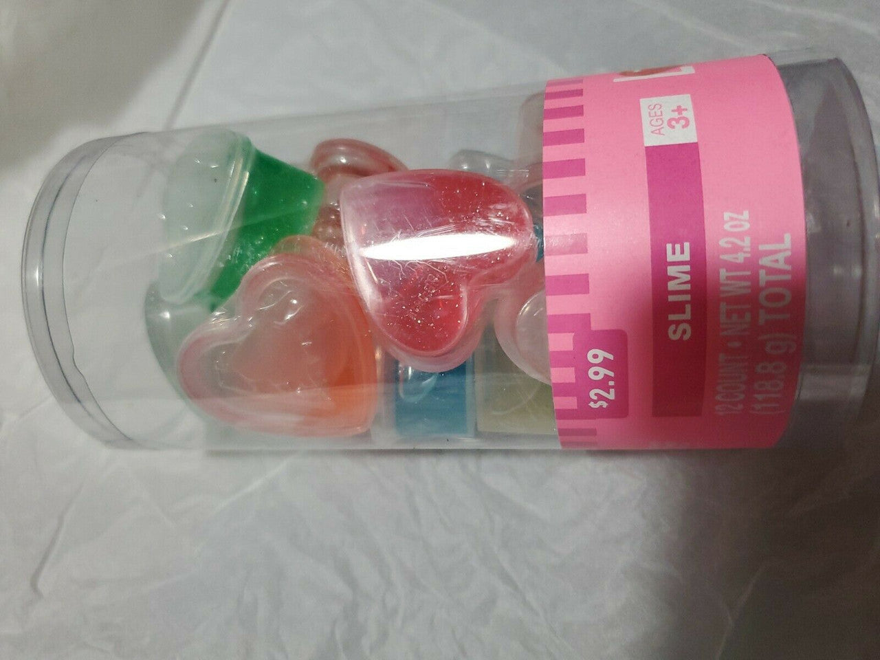 Love in The Air Sand Slime 12 Count Multi Color Toy Kids Arts Crafts
