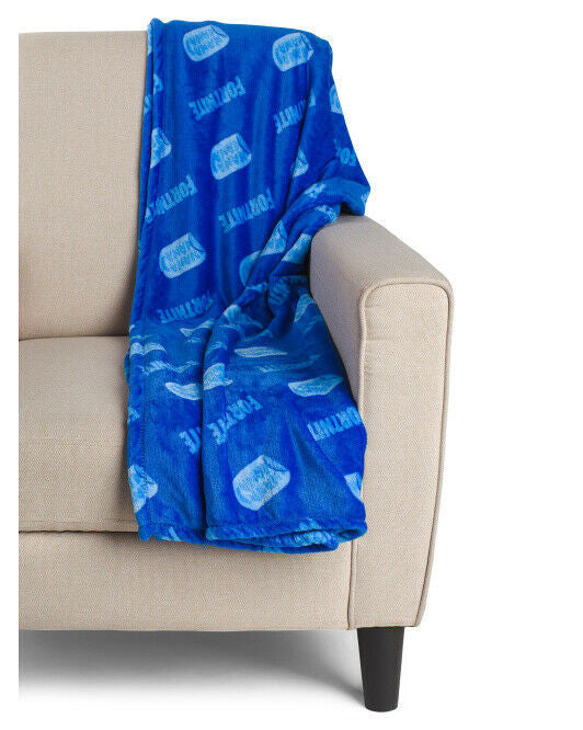DISNEY Fortnite Blanket 46" x 60" blue