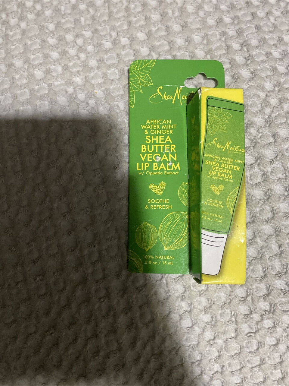 Shea Moisture Shea Butter Vegan Balm .5 Fl Oz