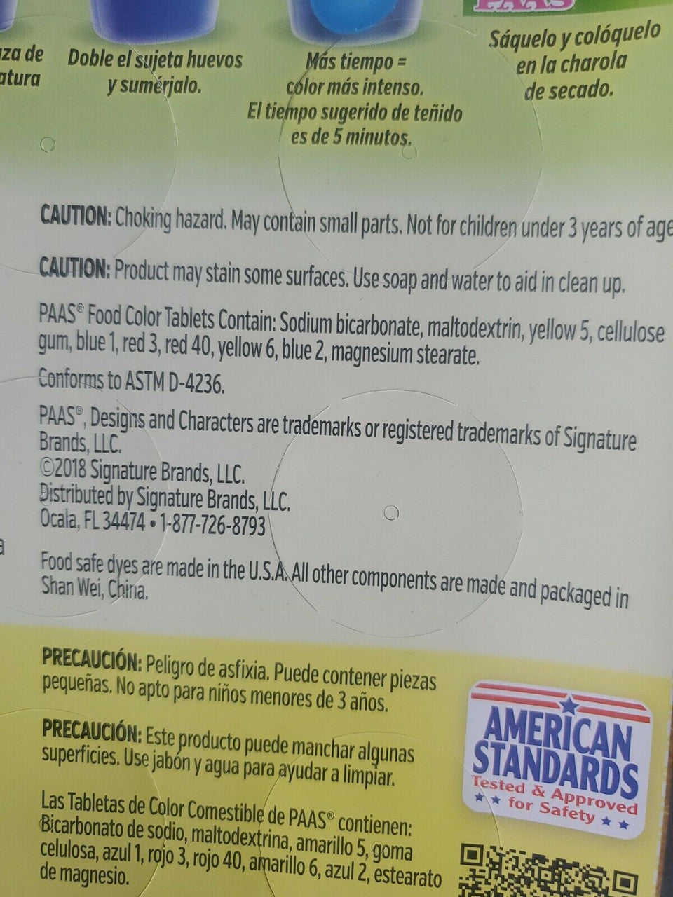 Easter Egg Decorating Kit Lot of 2 packages Golden Shimmer PAAS & Creatology