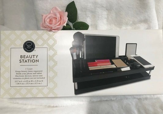 Beauty STATION HOLDER for makeup brushes mirror phone tablet