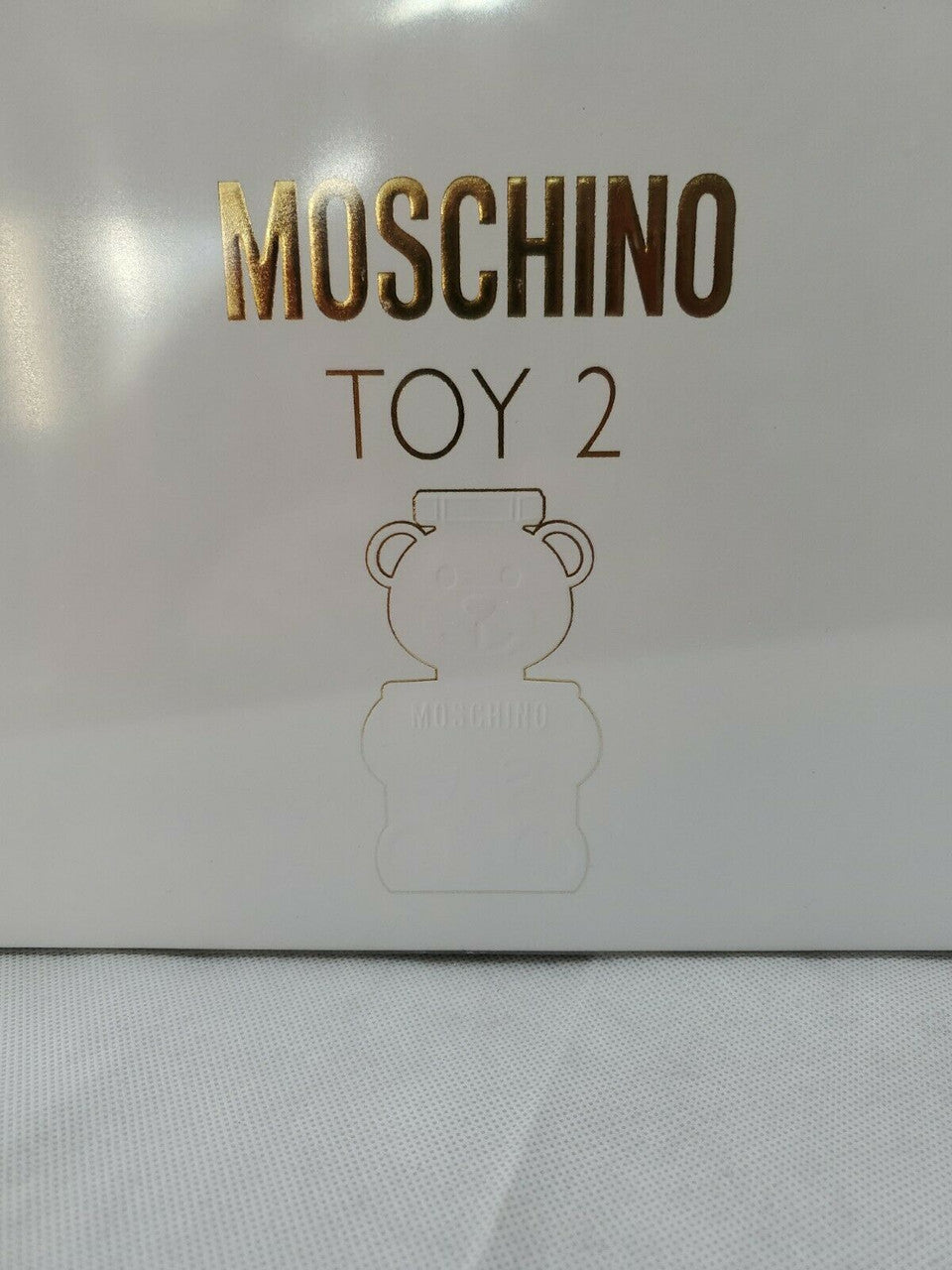 MOSCHINO TOY 2 4 pc GIFT SET 100ml EDP & 100ml Body Lotion & Shower Gel Charm