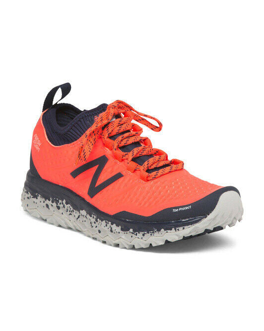 New Balance WTHIERB3 Foam Grey Women Trail Running Shoes CORAL Size 5 Medium