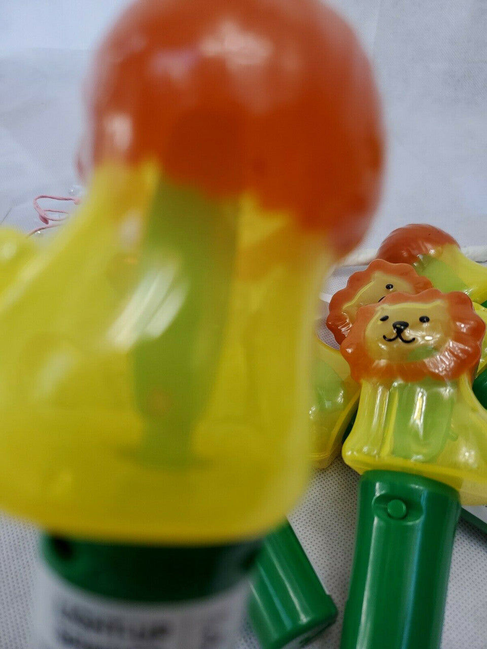 CoolLite Light Up Spinner Toy Lion  Battery OP Hand Held 3+ Lot of 7