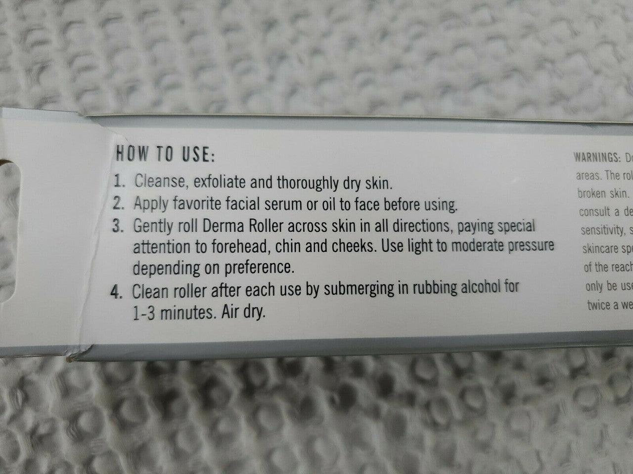Valjean labs- Derma Roller Face Roller System 0.2 mm Microneedle Derma Roller