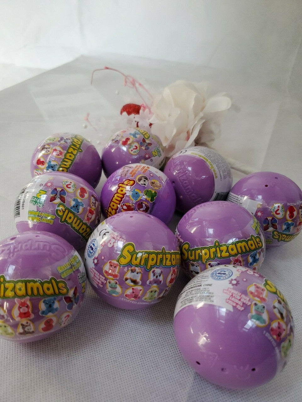 Surprizamals Mini Stuffed Plush Mystery Capsules Ball Series 2 Easter Edition 10