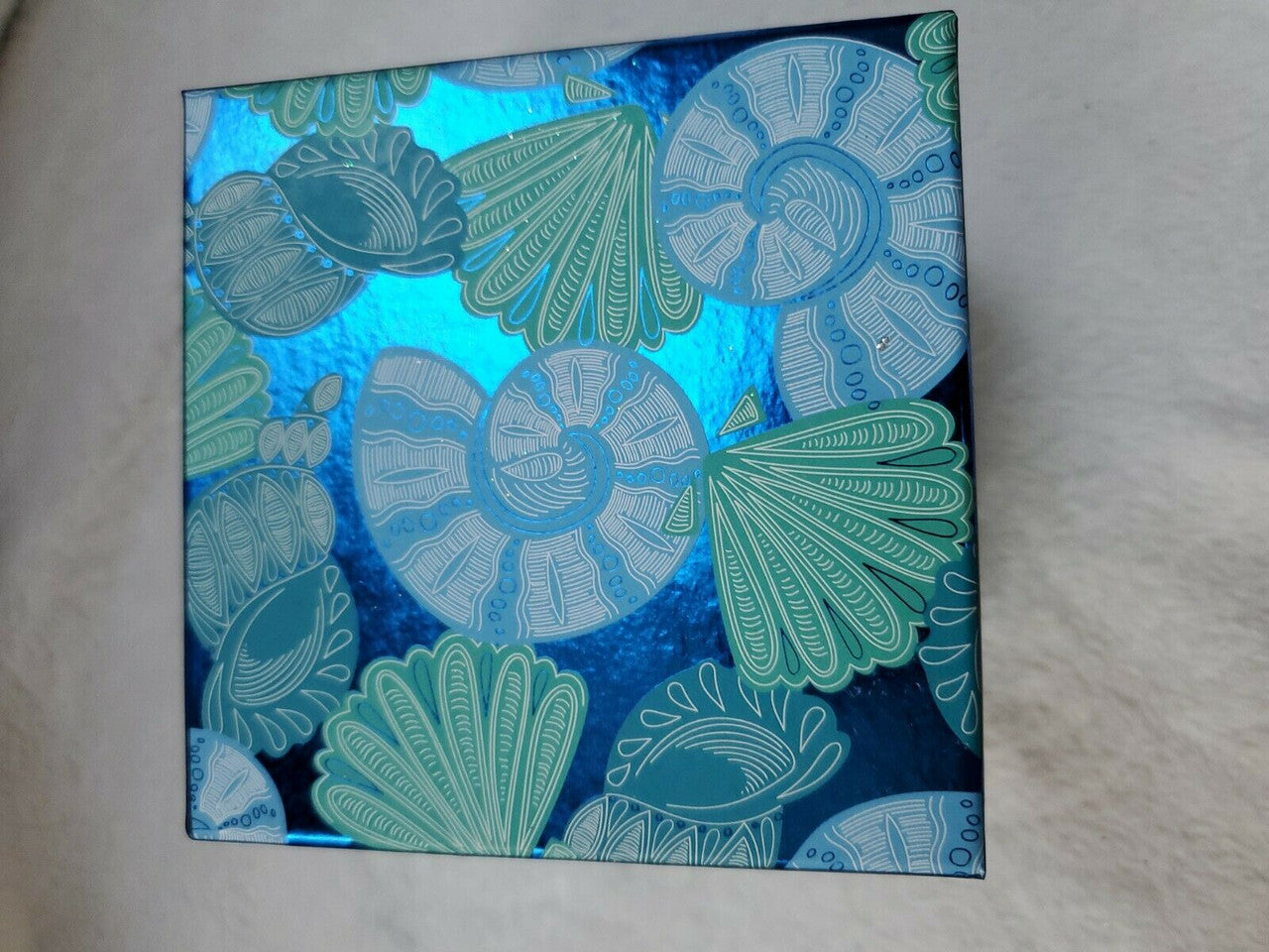 Greenbrier Co. Gift Box Hard Cardboard size 4×4×4 Nice decoration