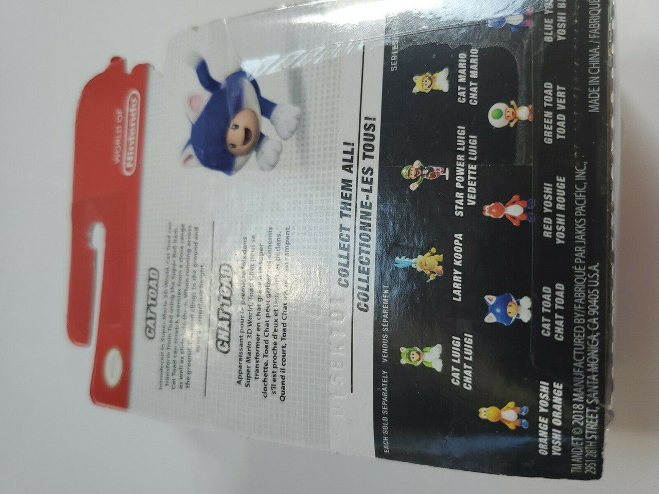 World of Nintendo Super Mario - Cat Toad by Jakks Pacific - Rare - Hard To Find