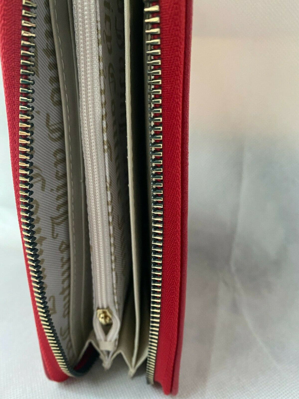 Juicy Couture Wallet Blings Gold Silver Shining Crown Scarlet Red