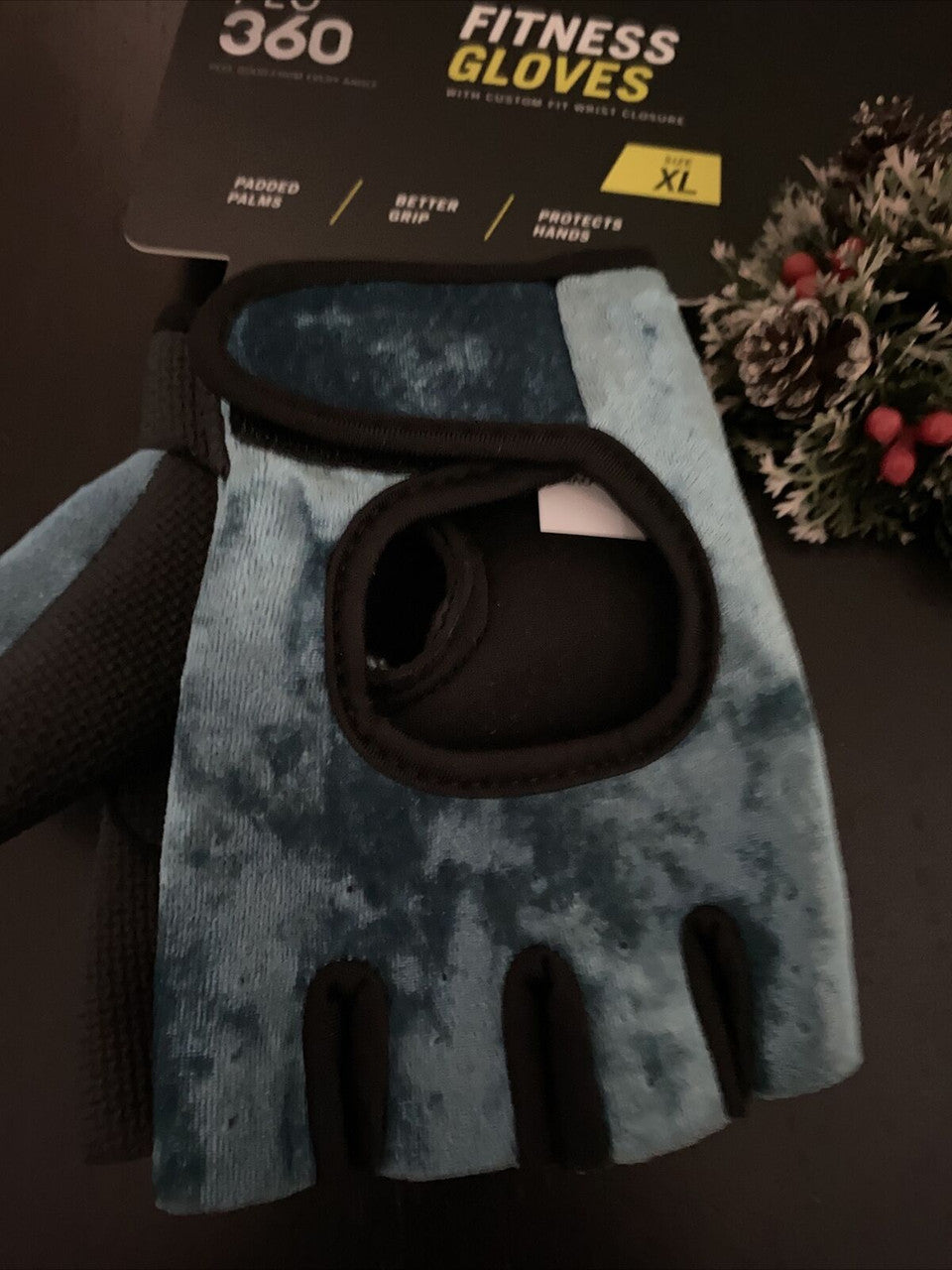 flo 360 fitness gloves crushed velvet XL
