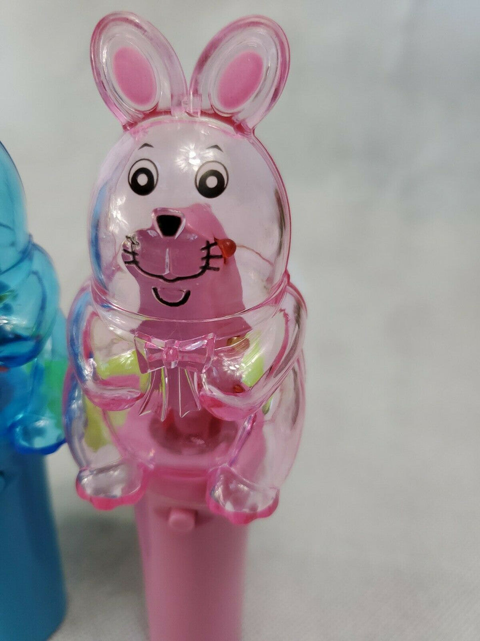 CoolLite Light Up Spinner Toy Easter Bunny Battery OP Hand Held 3+ Lot of 4