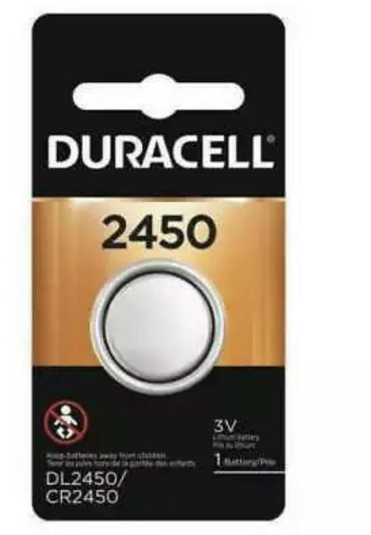 DURACELL DL2450BPK Coin Cell,2450,Lithium,3V