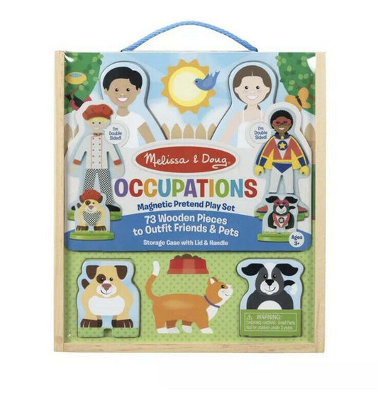 Melissa Doug 9309 Occupations Magnetic Pretend Play