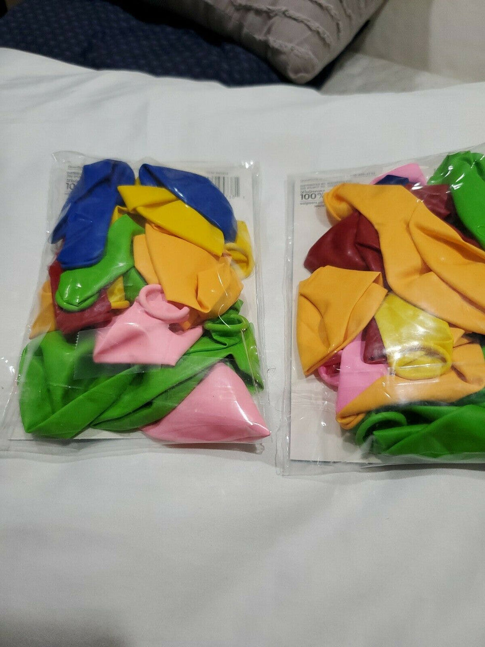 PARTY Standard Color Assorted Latex Helium Balloons 12" Ages 8+ ( 2 pack 30 pc )