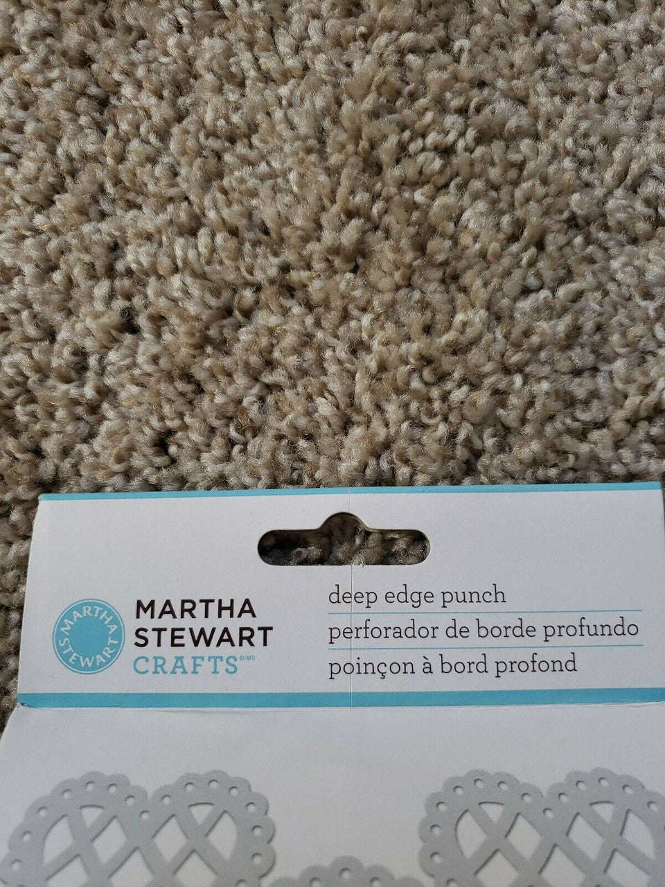 MARTHA STEWART Deep Edge Punch, HEART SCALLOP LATTICE Retired, BORDER