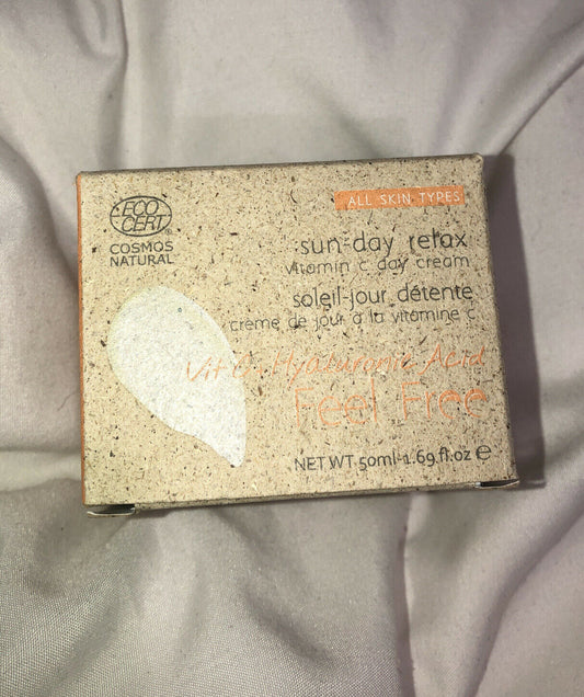 Cosmos Natural Feel Free Sun- Day Relax All Skin Types 1.69 fl oz exp: 07/24