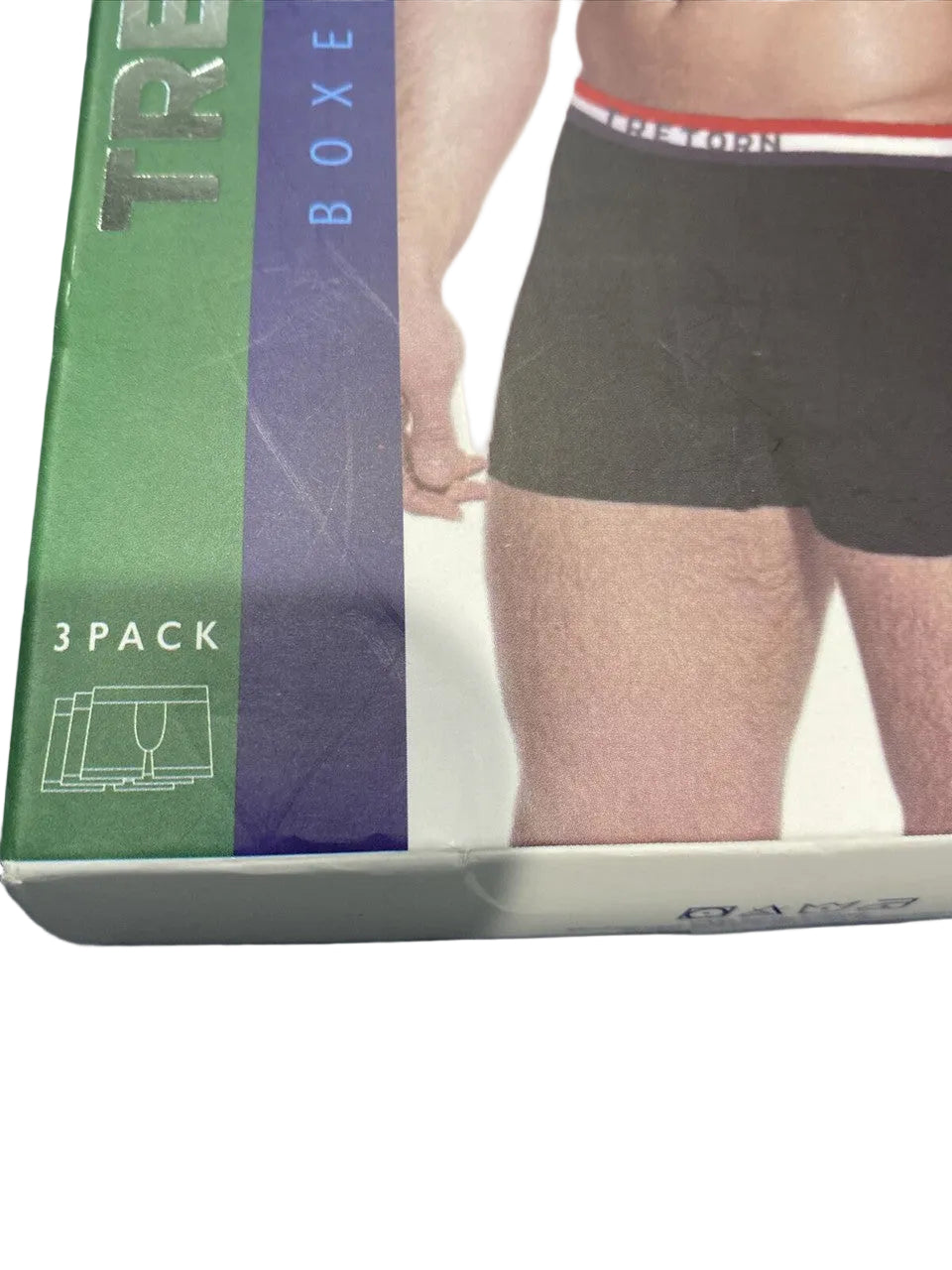 Tretorn 3 pack black boxer briefs size L