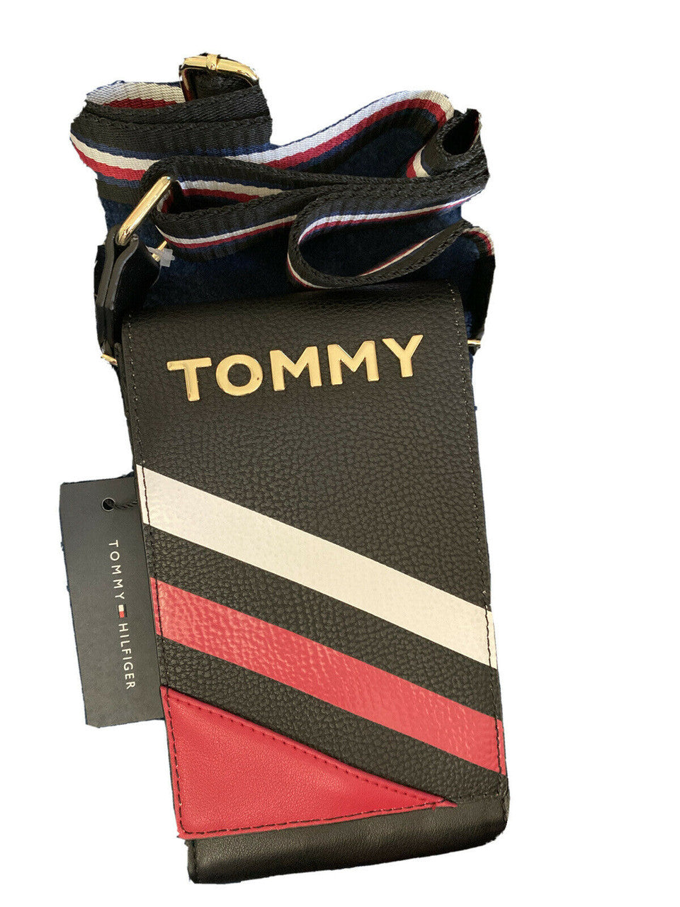 Tommy Hilfiger Travel Shoulder Wallet Organizer New 7" X 4"
