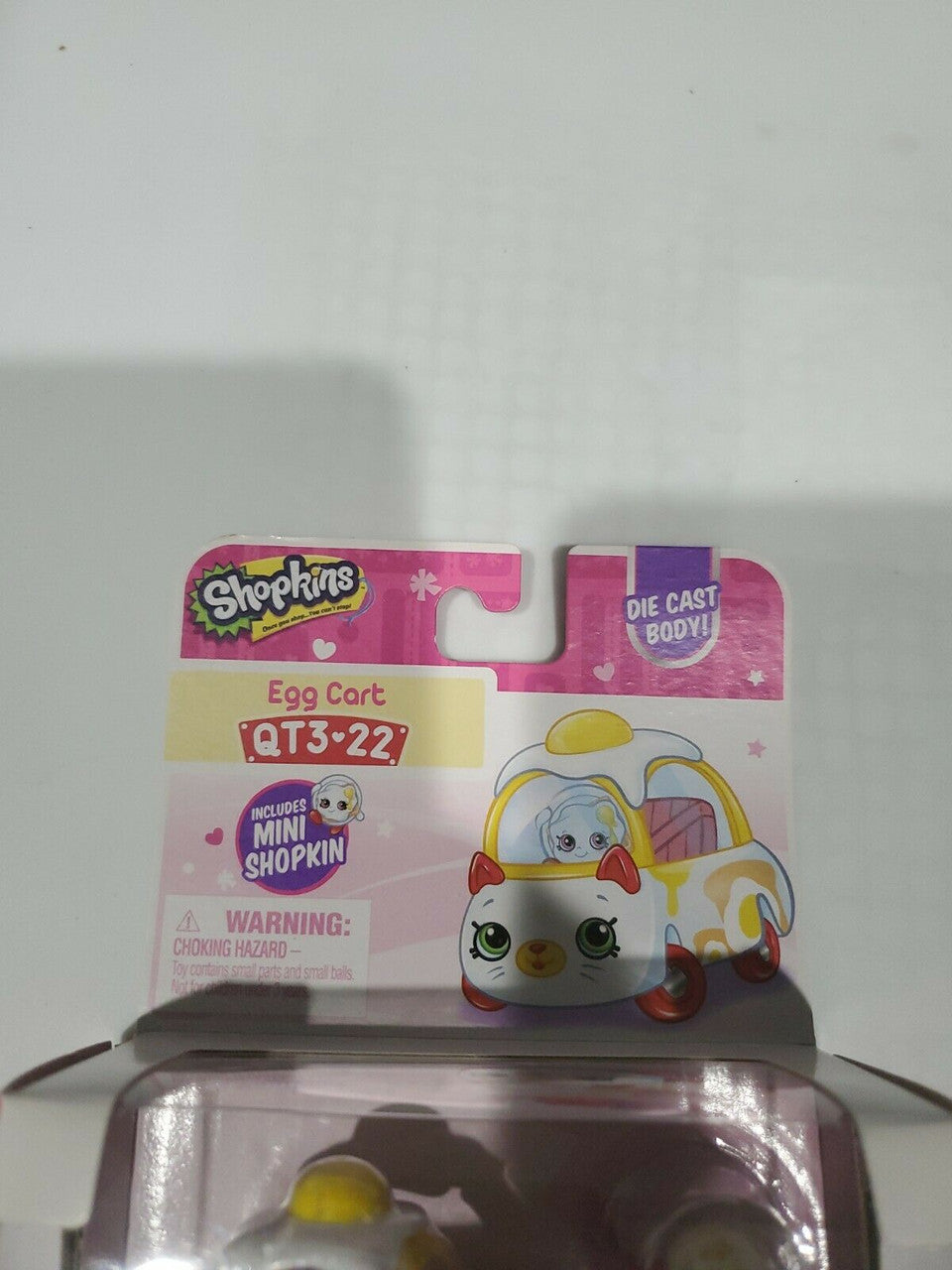 Shopkins Cutie Cars QT3-22 Egg Cart Series 3