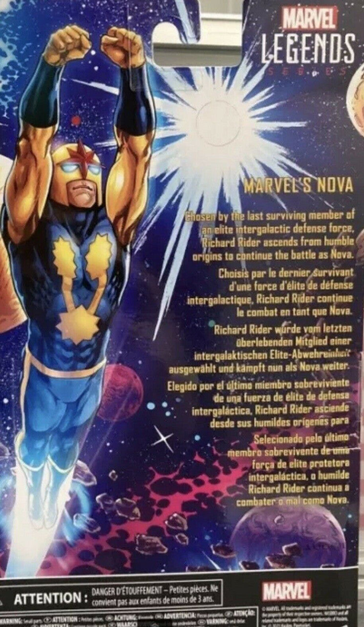 Marvel Legends Walgreen Exclusive Figure Marvel's The Man Called Nova in Stock